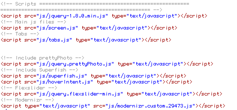 HTML Structure